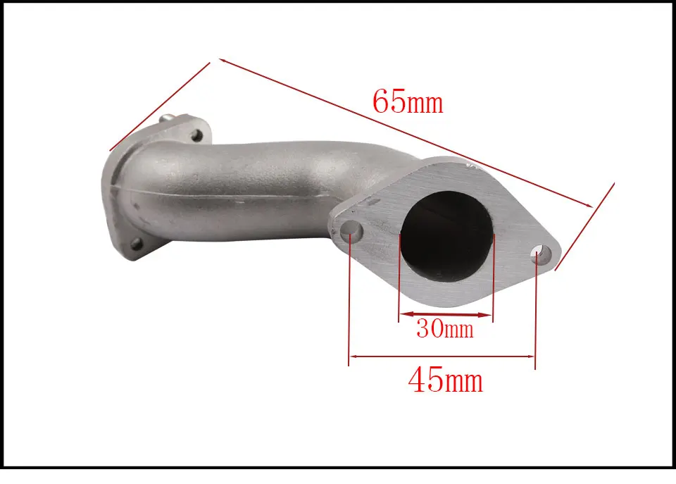 Байк ATV Карбюраторы для мотоциклов Алюминий Карбюраторы для мотоциклов Впускной коллектор трубы 30 мм Впускной коллектор трубы, пригодный для Lifan YinXiang Двигатели для автомобиля jq-101