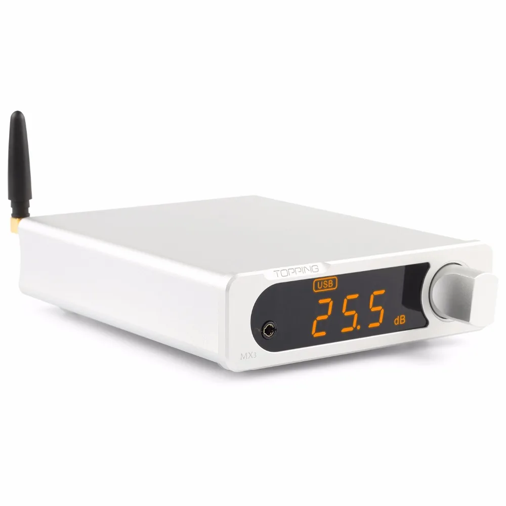 TOPPING MX3 USB DAC Audio Amplifier Hifi Bluetooth DAC Amp PCM5102A Digital Amplifier Bluetooth with Headphone Amplifier output TOPPING MX3 USB DAC Audio Amplifier Hifi Bluetooth DAC Amp PCM5102A Digital Amplifier Bluetooth with Headphone Amplifier output