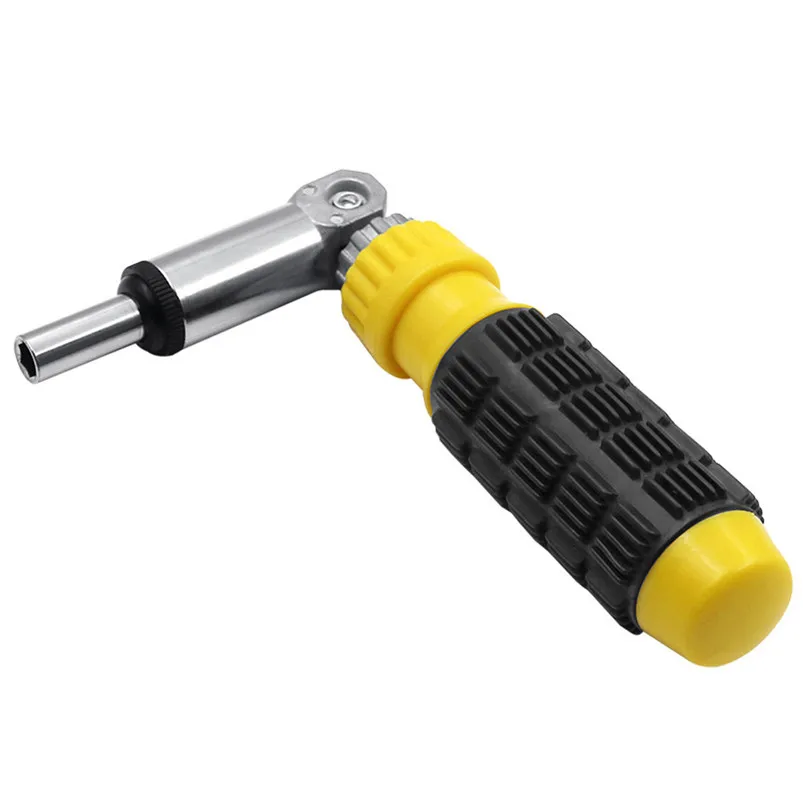 Adjustable Ratchet Wrench Screwdriver Magnetic Multifunction Repair Hand Tool 180 Degree Rotation Herramientas 30AP1203