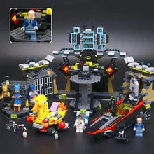 SY879 Бэтмен Фигурка из фильма marve Break in Модель Набор строительных блоков кирпичи развивающие игрушки мальчик совместим 70909 1098 шт