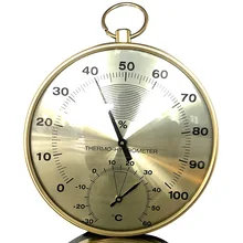 Сауна с термометром и гигрометром декоративные часы