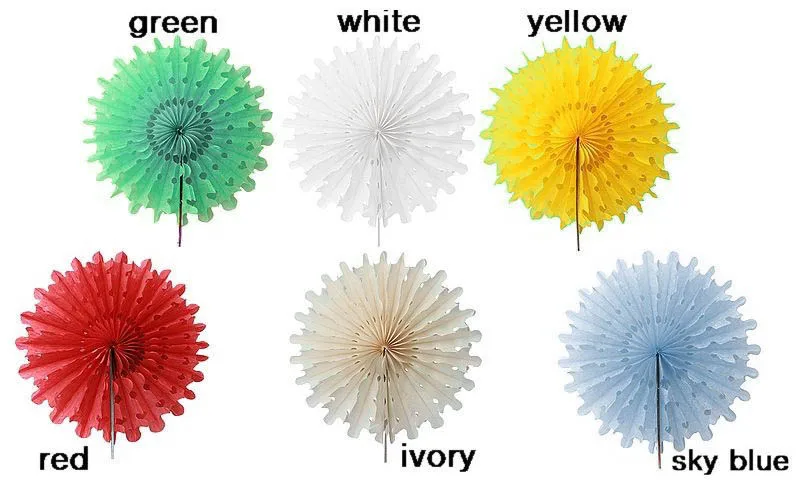 

Mini Cute 4.5"12cm 30pcs Snowflake Paper Fan Hanging Pinwheels Tissue Paper Flowers for Christmas Wedding Home Decorations 2019