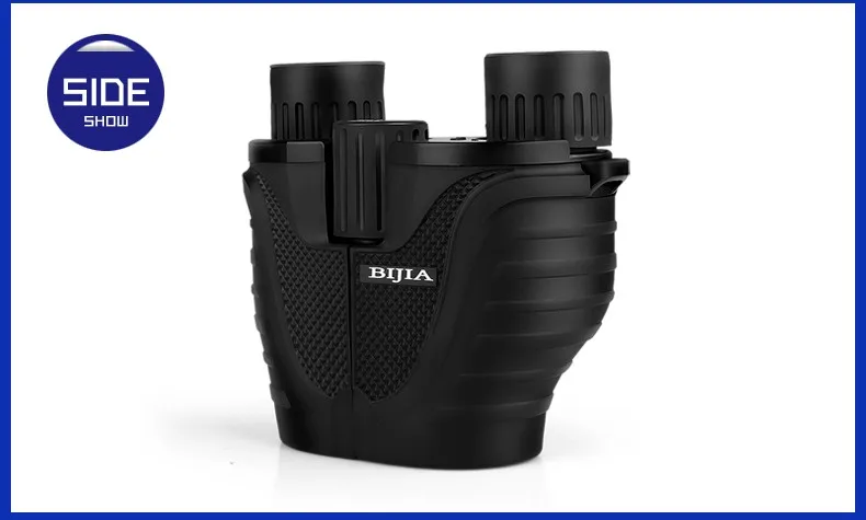 BIJIA 10X25 Мини бинокль профессиональный HD бинокль телескоп опера очки для путешествий концерта спорта на открытом воздухе охоты