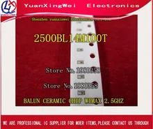 Бесплатная доставка! 10 шт./лот 2500BL14M100T 2500BL14M100 балун керамический чип WIMAX 2,5 ггц SMD