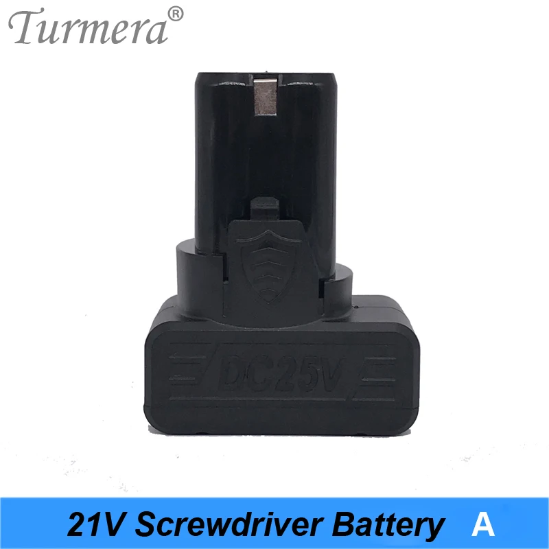 Turmera 25V 25.2V 6S 18650 pack battery mini lithium battery electric drill Cordless screwdriver battery shura shurik battery A 01