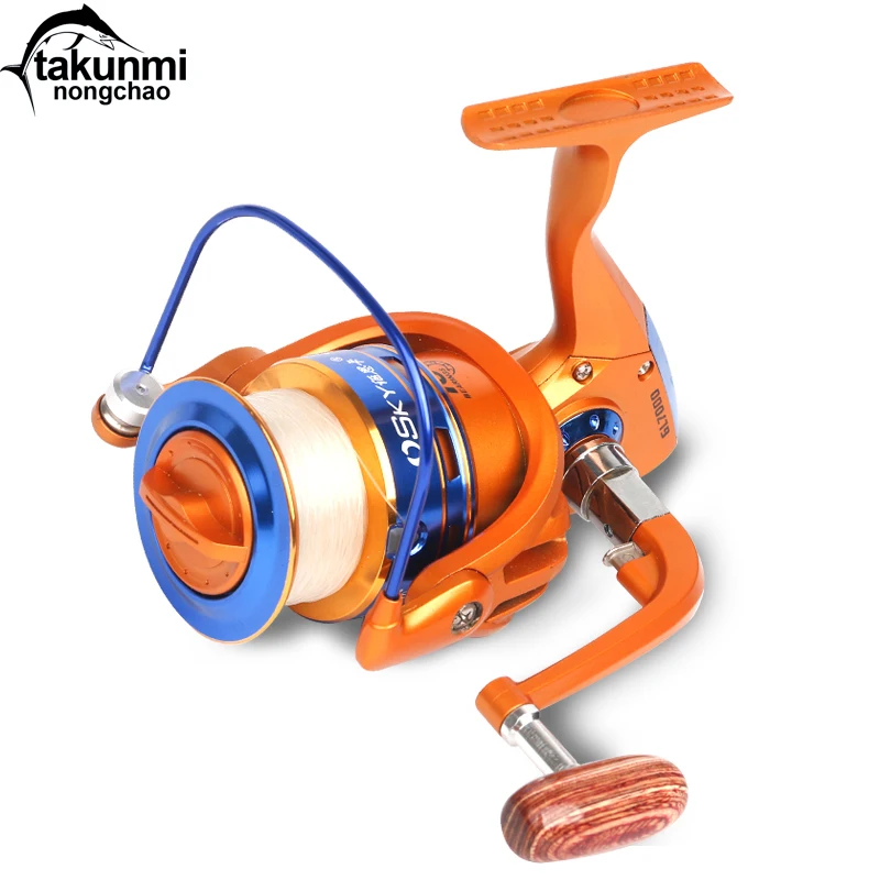 2018 New exquisite Fish Wheel Metal Round Winding Fishing Gear Spinning