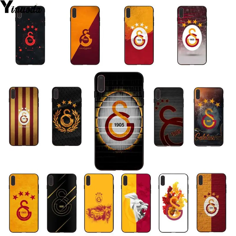 

Yinuoda Turkey Galatasaray Coque Shell Phone Case for Apple iPhone 8 7 6 6S Plus X XS MAX 5 5S SE XR Mobile Cases