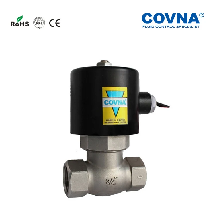 1/2 ''US Серия Нержавеющая Сталь соленоидный паровой клапан(NC