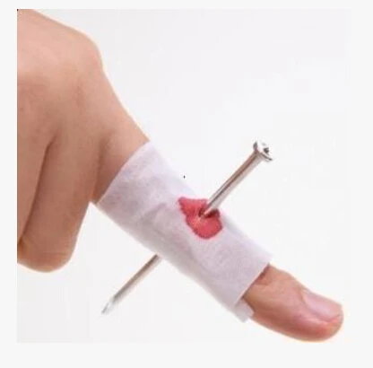 

20pcs Nail Through Finger Magic Tricks Stage Street Bar Gimmick Funny Feasts Toys