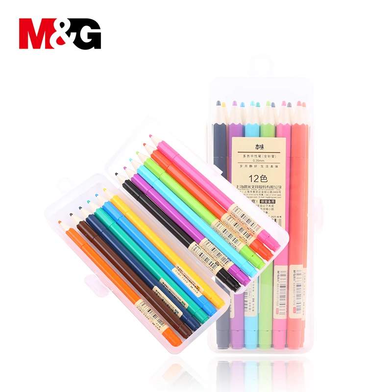 M&G - Chenguang Pastel Couleur Neutre Stylo - 9 Couleurs