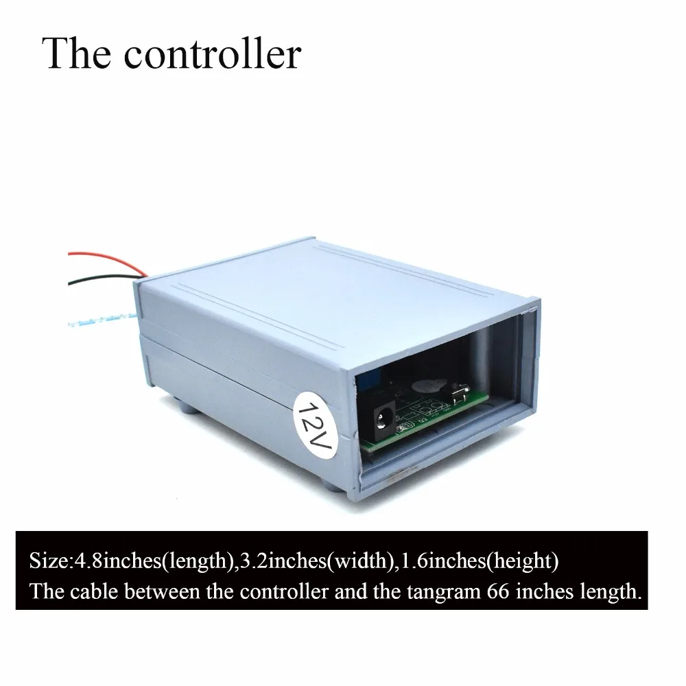 escape room tangram prop controller