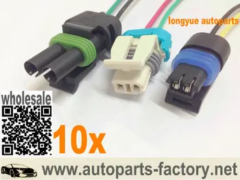 

longyue 10set universal T56 Connector pigtails Set of 3 (Backup Lights, REV Lockout & VSS)