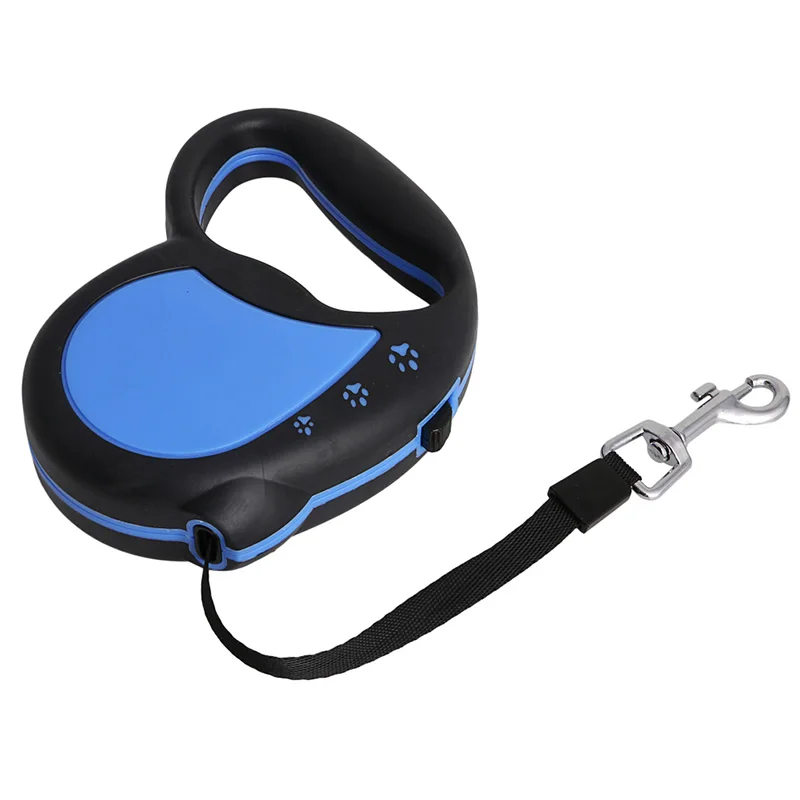 

Pet Retractable Dog Cat Lead Training Leash Nylon Automatic Extendable 3m Long