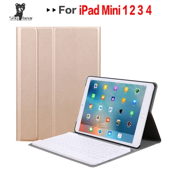 

Business Case for IPad Mini 1 2 3 4 5 2019 Wireless Bluetooth Keyboard Full Protective Portable Keyboard Case Smart Cover