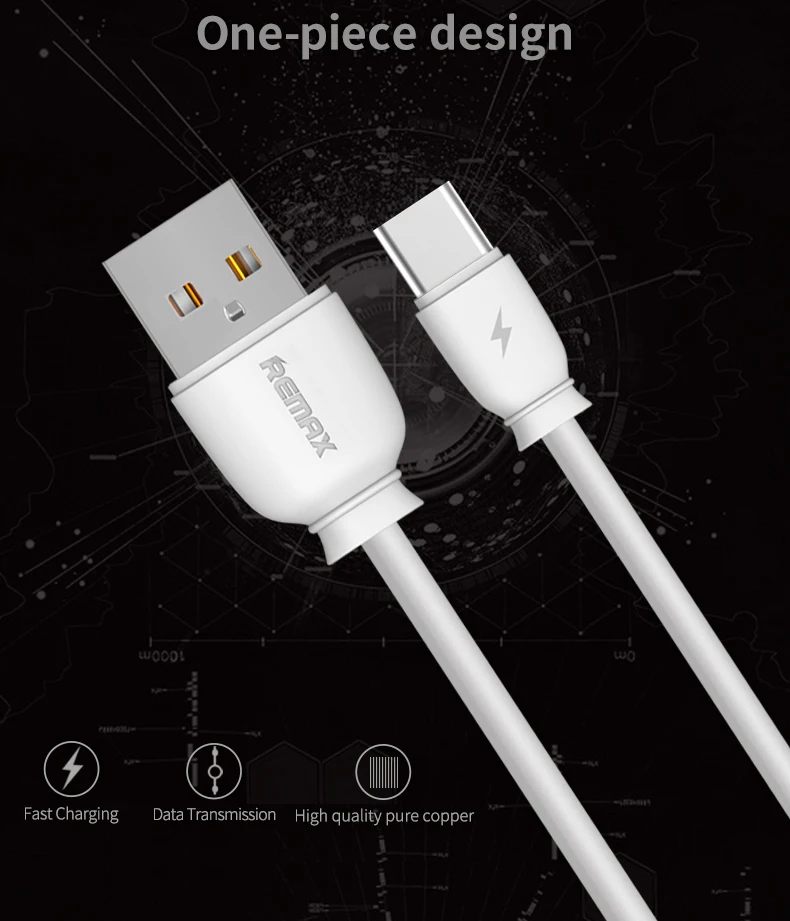 Remax 1 м usb type c кабель для USB-C мобильного телефона быстрое устройство для зарядки кабель для samsung Galaxy S9 S8 Plus huawei шнур данных