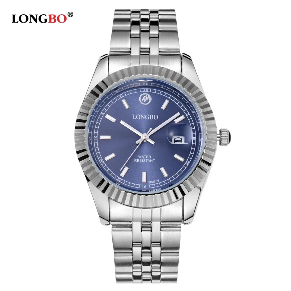

LONGBO New Fashion Watch Women Luxury Stainless Steel Calendar Business Quartz Wristwatch Ladies Popular Clock Relogio Feminino