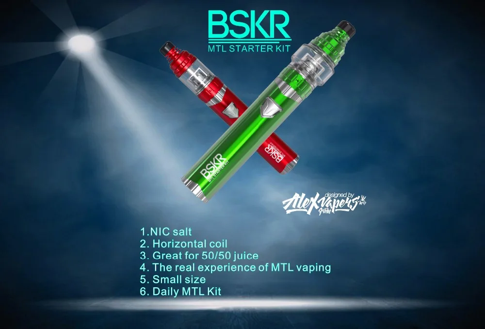Original Vandy Vape Berserker MTL Kit With 1100mAh Battery MOD and Berserker MTL RTA Subtank Electronic Cigarette Vape Pen 02 (4)