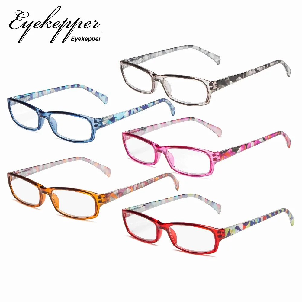 Rt1803 5pc Mix Eyekepper Stylish 5 Pack Ladies Reading Glasses Fashion