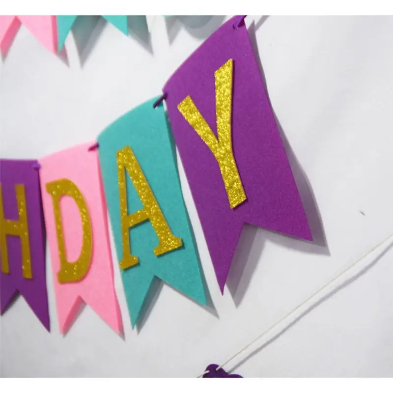 

3 PCS Mermaid Under the Sea Happy Birthday Banner for Birthday Party Decorations halloween or christmas gift