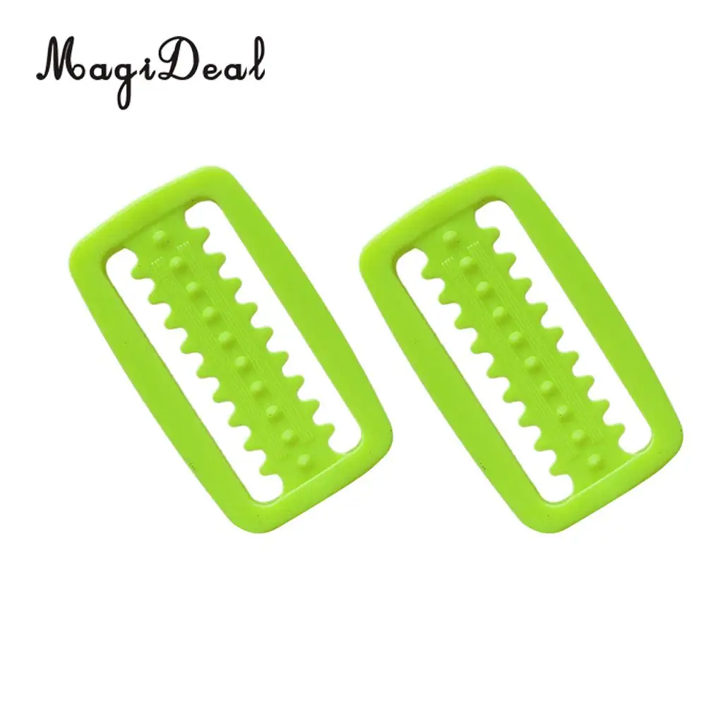 MagiDeal 2Pcs 2 inch Universal Weight Belt Keeper Retainer Stopper Slider for Underwater Scuba Diving Snorkeling Free Diving