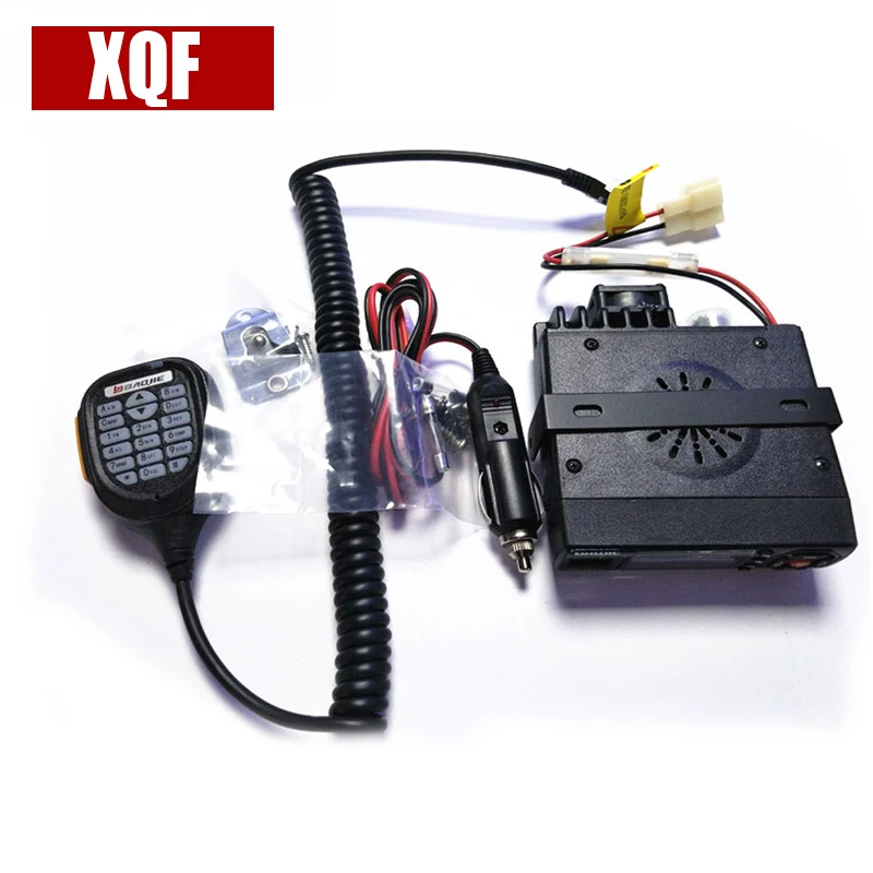 

XQF Mini Mobile Radio Transceiver BJ-218 25W Dual Band VHF/UHF136-174/400-470 MHz Ham Radio