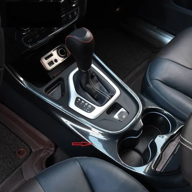 

Car Auto Automovil Automobile Interior High-grade Modification Sticker Strip Decoration Protecter 16 17 18 FOR JEEP Cherokee