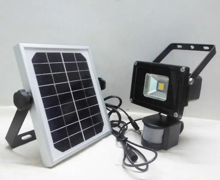 Us 54 35 28 Off Colorpai 10w Warm White Solar Led Floodlights Motion Sensor Security Light Outdoor Garden Spotlights Free Shipping In