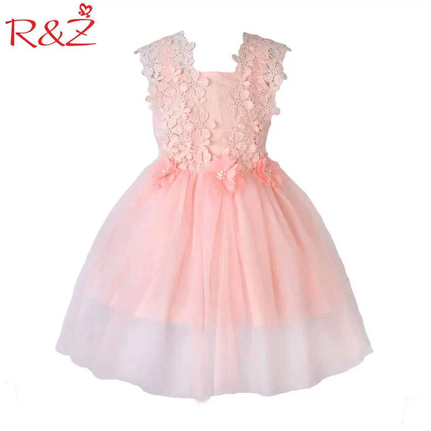 

2018 Summer Baby Girl Dress Lace Flower Baby Girl Clothes Princess Tutu Children's Dresses vestidos infantis girls tutu dress k1