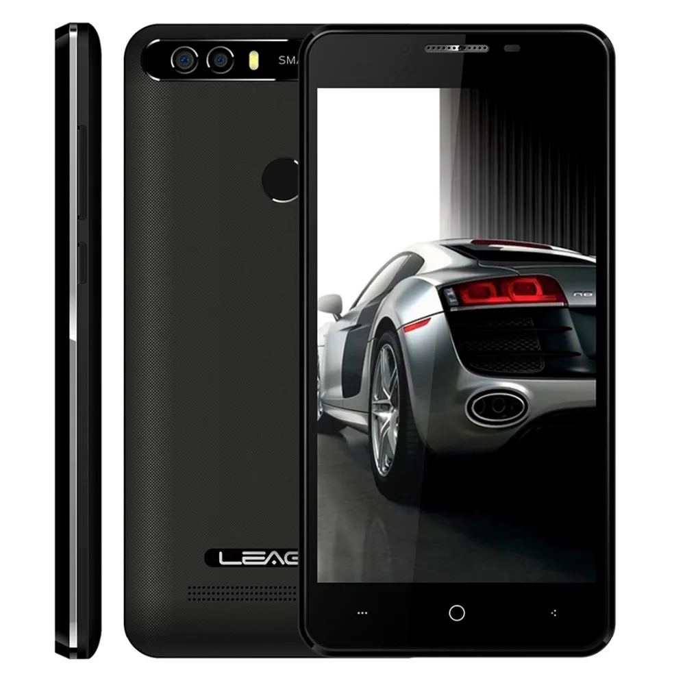 LEAGOO KIICAA POWER Phone Android 7.0 MTK6580A Quad Core 5.0 Inch 2GB RAM 16GB ROM 8MP Dual Rear Cameras Fingerprint Smartphone
