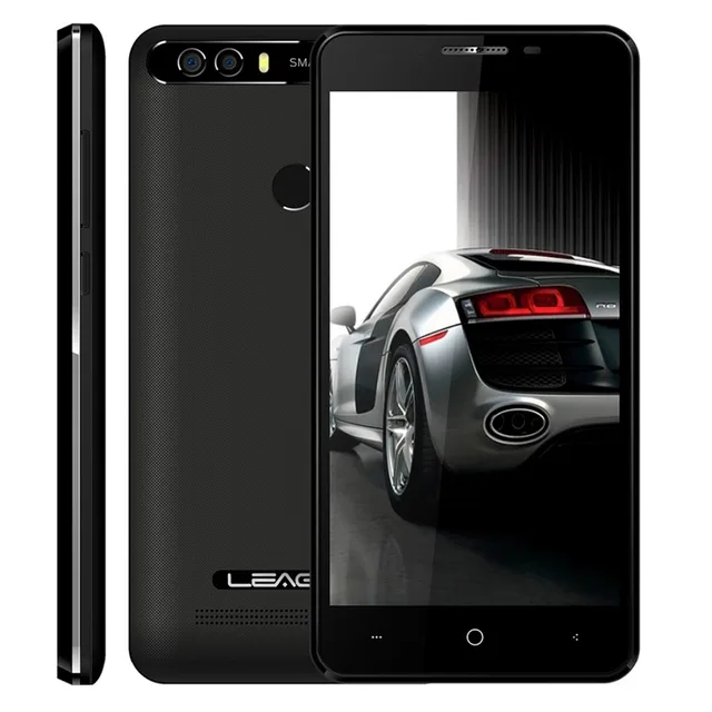 Cheap LEAGOO KIICAA POWER Phone Android 7.0 MTK6580A Quad Core 5.0 Inch 2GB RAM 16GB ROM 8MP Dual Rear Cameras Fingerprint Smartphone