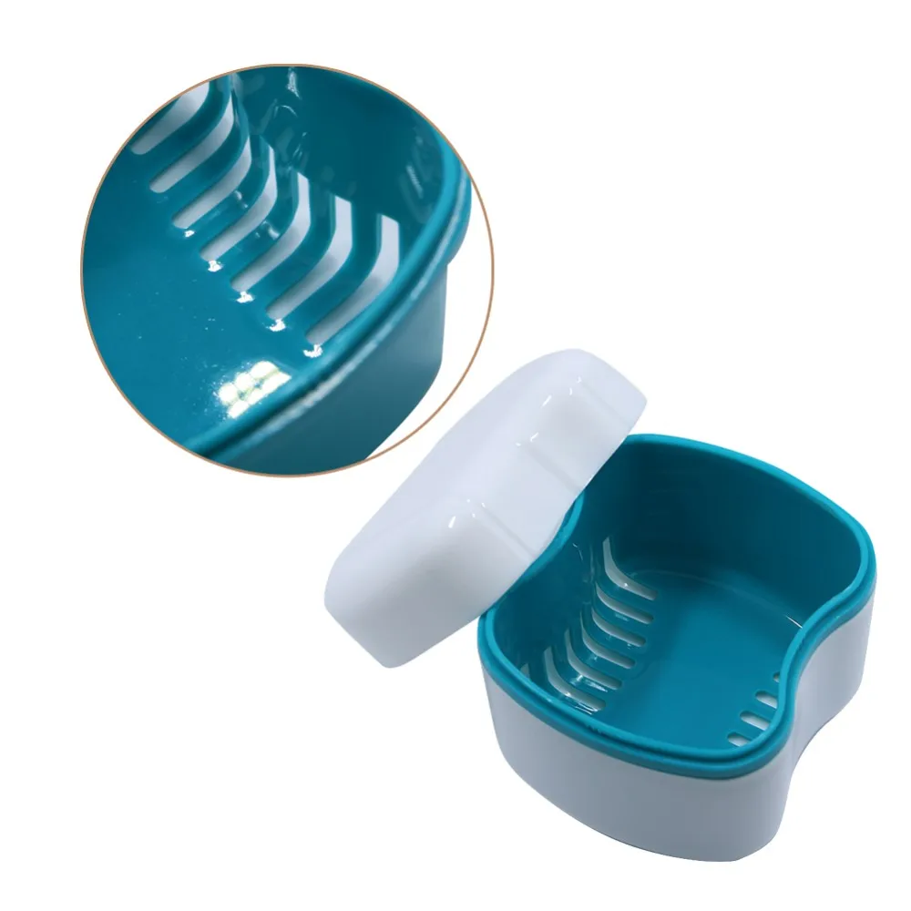 Протез накладные зубы поле ванна прибор чехол для хранения корзина для ополаскивания Контейнер Горячая