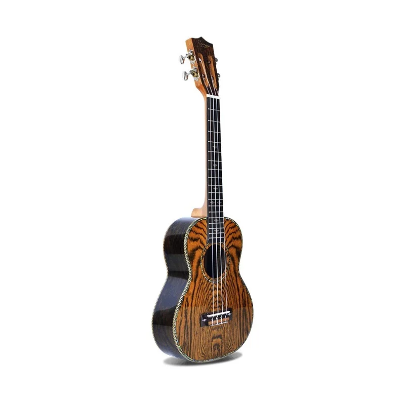 Гавайские гитары укулеле 21 24 26 дюймов бабочки мини электрическая сопрано концертная тенор Акустическая гитара 4 струны Ukelele High-gloss Guitarra