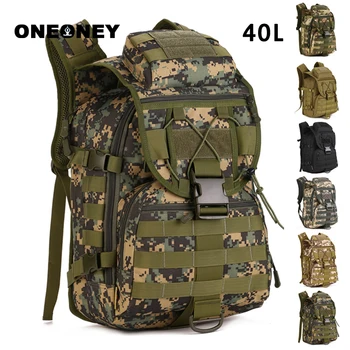 

Shoulder Backpack Outdoor Mochila 40l Trekking Mochila Camping Acampamento Bolso Tactico Hombre Bolsa Militar Waterproof Anmeilu