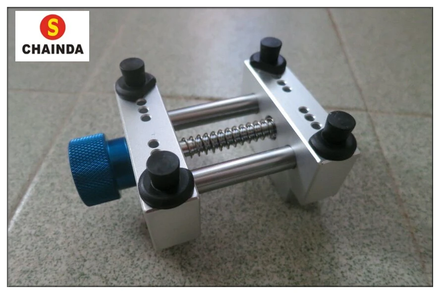 1 шт. большой металлический корпус для часов держатель Регулируемый Часовщик тиски для ремонта наручных часов