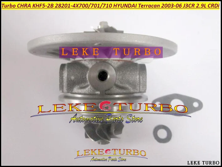 Turbo Cartridge CHRA RHF5-2B KHF5-2B 28201-4X700 28201-4X701 28201-4X710 Turbocharger For HYUNDAI Terracan 2003-06 J3 J3CR 2.9L CRDi (2)