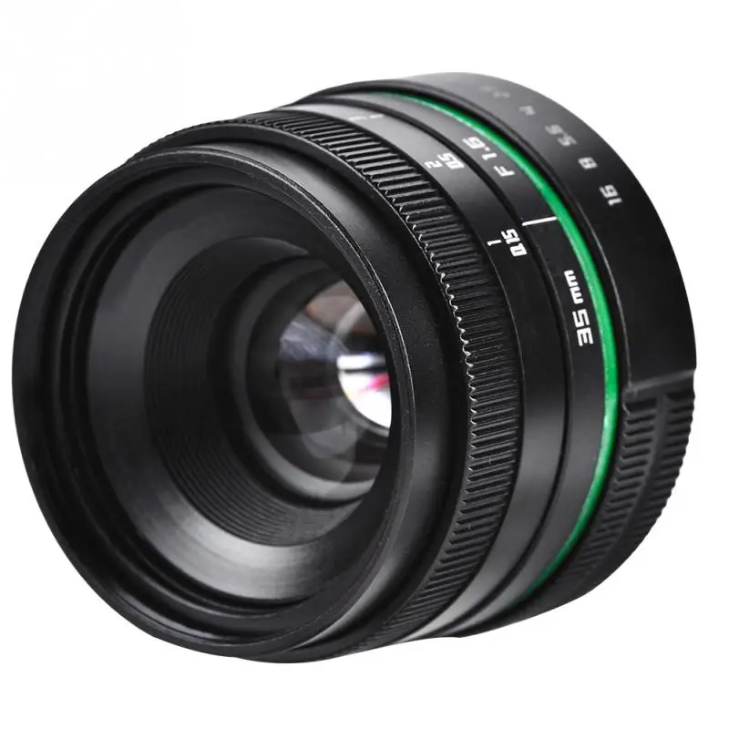 

Professional 35mm F/1.6 CCTV Manual Operation C Mount Lens Camera Accessory