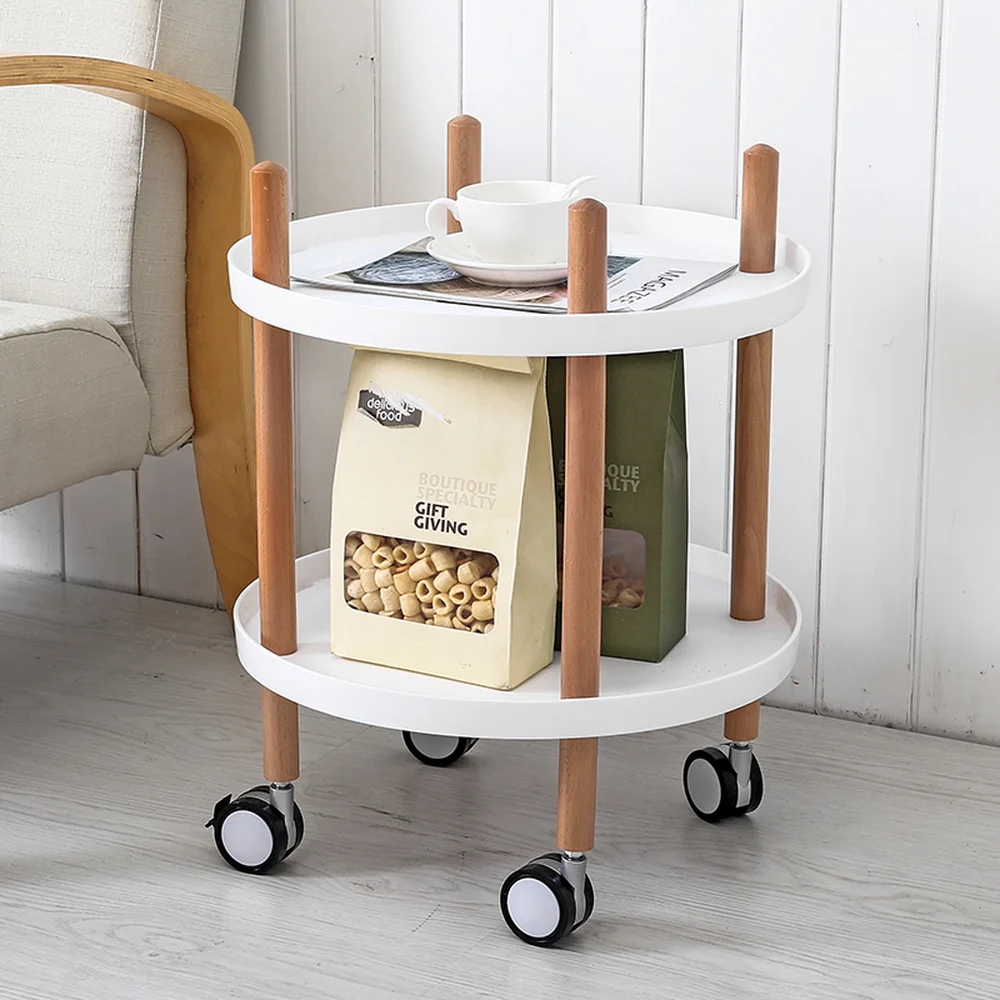 

A1 Household storage shelf removable balcony kitchen living room with wheel storage finishing multi-layer debris rack wx10181614