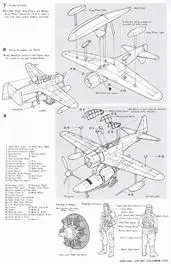 Сборная модель 1/48 Fighter модель 61017 наборы блоков