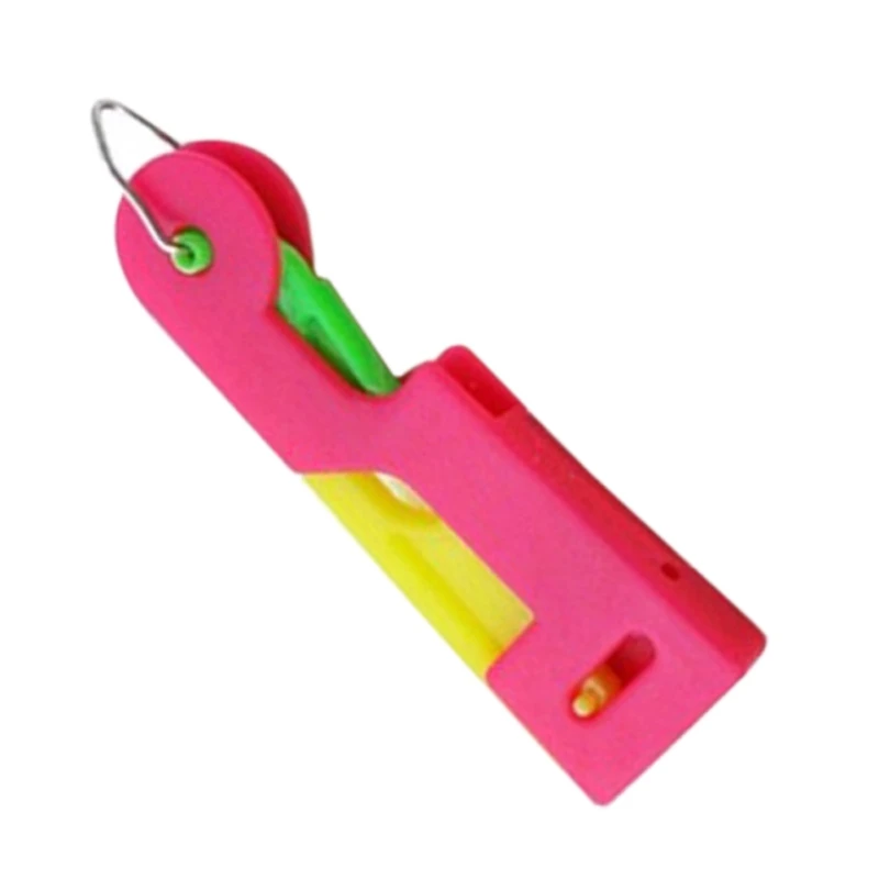 Цветной Случайный Автоматический нитевдеватель легкое швейное игольчатое устройство инструмент для нитевдевания резьбы для пожилых людей Хо использование жены