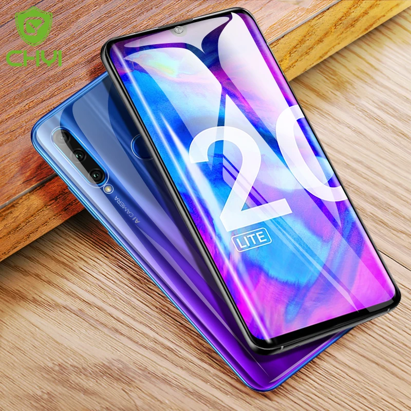 

CHYI 3D Curved Film For Huawei Honor 10i 20i 7a pro Screen Protector honor 9 lite View 20 full With Tools Not Tempered Glass