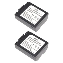 Комплект из 2 предметов CGA-S006 CGR CGA S006E S006 S006A BMA7 ДМВ BMA7 сменный Батарея/USB кабель для Panasonic Lumix DMC FZ7 FZ8 FZ18 FZ28 FZ30 FZ35 FZ38 FZ50