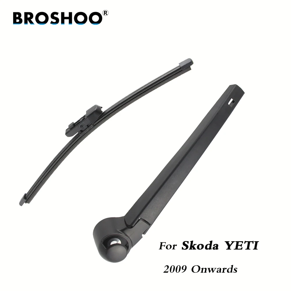 BROSHOO Car Rear Wiper Blade Blades Back Windscreen Wiper Arm For Skoda Yeti Hatchback (2009 Onwards) 280mm,Car Styling BROSHOO Car Rear Wiper Blade Blades Back Windscreen Wiper Arm For Skoda Yeti Hatchback (2009 Onwards) 280mm,Car Styling