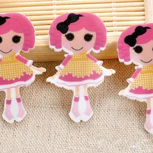 100 шт./лот 39x24 мм Мультяшные полимерные с плоской задней Кнопки для волос бант Центр Ремесло ScrapbookingSUC048