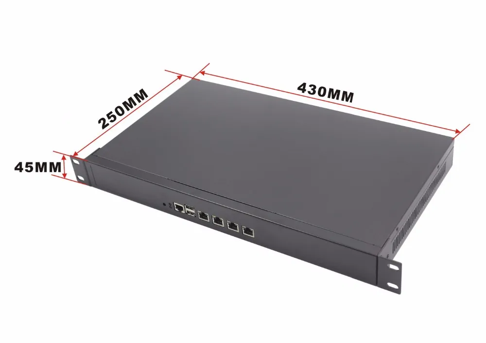 Hcipc B202-2 HCL-SD2550-4LA-BareBone, ATOM D2550+ By Pass, 4LAN 1U брандмауэр Системы/маршрутизатор, 4LAN маршрутизатор, брандмауэр Материнская плата