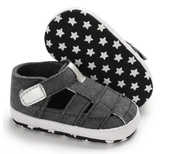 Romirus для новорожденных для маленьких мальчиков обувь для детей кроватки Bebe, для тех, кто только начинает ходить, Классическая однотонная женская модная мягкая подошва с нескользящей подошвой; Летний детской обуви - Цвет: SHA067DH