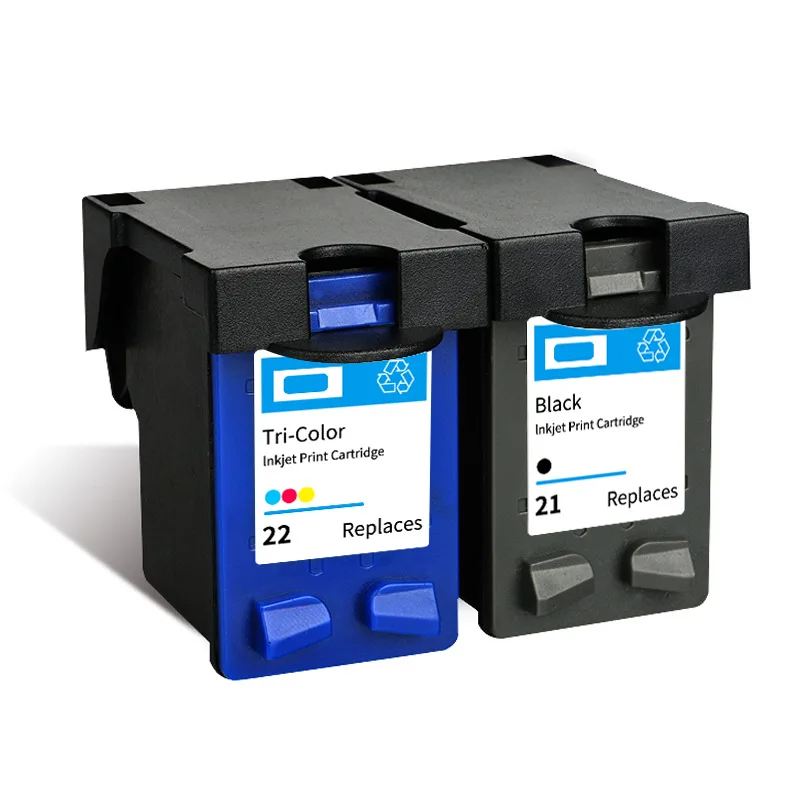 2шт совместимый чернильный картридж для Canon hp 21 22 F2235 1402 D1360 струйный | Компьютеры и
