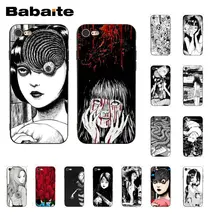 Babaite Junji Ito футболки ужас чехол для телефона для iphone 11 Pro 11Pro Max 8 7 6 6S Plus X XS MAX 5 5S SE XR