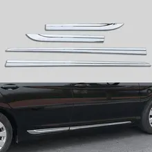 Хромированные дверные части тела рельефная Накладка для отделки декоративный для 2013- Honda Accord MK9