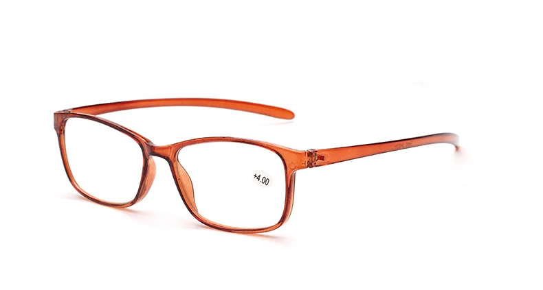 TinffGan PC очки для чтения, для мужчин и женщин, оптические диоптрийные очки для глаз, очки для дальнозоркости, дальнозоркости, черные, красные, коричневые, 100+ 1,5 2