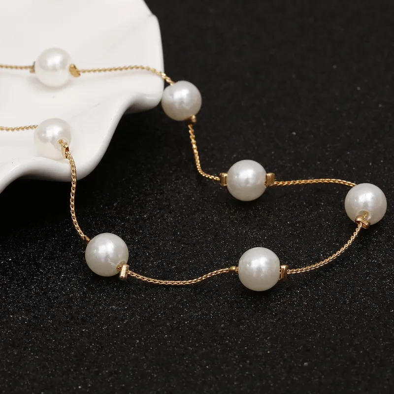 Lovely Simulated Pearl Necklace For 